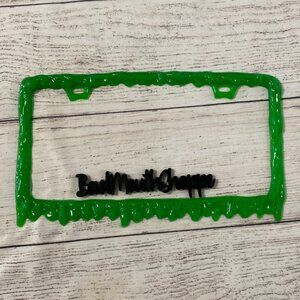 *The Little Shop of Gore Slime Time License Plate Frame NEW